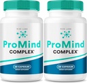 rize labs ProMind Complex Supplement, Organic Memory Supporting Formula, ProMind Complex to Strengthen The Brain, ProMind Complex Used to Boost Memory, Pro Mind Reviews (120 Capsules) (Pack of 2)