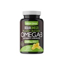Ultimate Strength Plant Based Omega 3 Supplements, Organic EPA and DHA Omega 3 Fatty Acid Supplements from Algae Oil, No Fishy Aftertaste, 120 Softgels
