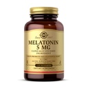 Solgar Melatonin 5 mg, 120 Nuggets - Helps Promote Relaxation & Rest - Clinically Studied Melatonin - Vegan, Gluten Free, Dairy Free, Kosher - 120 Servings