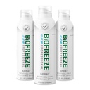 Biofreeze Professional Pain Relief Spray for Knee, Neck, Hip, Joint, Shoulder, & Simple Backache, Arthritis Pain Reliever, Sore Muscle Relief, Colorless Menthol Spray 4 Fl Oz (Pack of 3)
