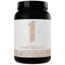 Rule 1 Naturally Flavored R1 Protein - Pure Whey Isolate and Hydrolyzed Whey Isolate Protein Powder with Natural Flavors, 25g Protein, & 6g BCAAs Per Serving (1.7 Pounds, Pure Vanilla)