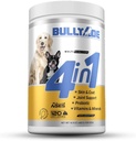 4 in 1 - Probiotic, Joint Support, Skin & Coat, Multi-Vitamin Soft Chews for Dogs, 16.9 oz