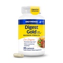 Enzymedica Digest Gold + ATPro, maksimum Güçlü Digestive Enzymes, Instant Bloating Relief için büyük Meals'a yardım et, 45 Count
