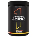 Kural 1 Enerjilenmiş Amino – Herhangi Bir Zaman Enerji ve Kurtarma Desteği BCAAs, Glutamine, Citrulline, Beta Alanine ve Caffeine'den Yeşil Kahve & Çay Yaprakları (30 Hizmet, Peach Mango)