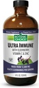 Botanic Choice - Ultra Immune, Contains Elderberry with Zinc and Vitamin C, Black Elderberry Syrup for Adults and Children, Liquid Vitamins for Immune Support, 4 Oz