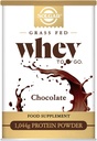 Solgar Whey Protein Tozunu, Çikolatayı, 42 oz - izolasyonu ve Yoğunluğu - Parlak Tadı için kolayca karıştırın - Gluten-Free - 20g proteini