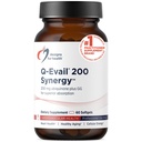 Sağlık Q-Evail 200 Synergy için tasarımlar - 200 mg CoQ10 Yüksek Biyo kullanılabilir Ubiquinone + Exclusive Abors Teknolojisi – Coenzyme Q10 GG ile Güçlendirme – Kalp, Sağlıklı Ağlama + Hücre Desteği (60 Softgels)