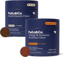 PetLab Co. – Allergy & Multivitamin Bundle: Once Daily Tailored Seasonal Allergy Support for Dogs 30 Count & Dog Vitamins and Supplements to Support Overall Health & Immune System 30 Count