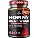 Horny Goat Weed for Men - Extra Strength Male Supplement with Black Maca Root, Tongkat Ali, Saw Palmetto & Panax Ginseng Extract for Stamina & Energy - 180 Count