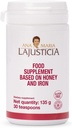 Ana Maria Lajusticia - Iron with Honey - Food Supplement - 135g (30 teaspoons)- Dairy and Gluten Free. Vegetarian Friendly. Perfect to Promote Vascular Health.
