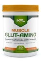 MFL Kas Glut-Amino | Glutamine Kompleksi | Amino Kompleks | 0 Şeker | Stevia ile Tatlılandı | All- Natural | 60 Hizmet (Doğal)