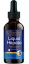 Rx Vitaminleri Sıvı Hepato - Sıvı Liver Support Supplement with Milk Thistle Extract - Hepatik Köpek Tamamı B Kompleks ile Zenginleştirilmiş - Tavuk Flavor (4oz)