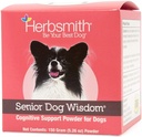 Herbsmith Senior Dog Wisdom – Dog Dementia Supplement – DHA for Senior Dog Brain Health - Senior Supplement for Dogs- 150g