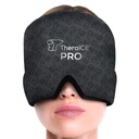TheraICE Migraine Relief Cap PRO, Headache Relief Cap, Ice Face Mask, Cold Compress Head için balo Şefache Relief, Stres & Hangover, FocusZone Teknolojisi Ekstra Soğutma ve Basınçlı Basınç Sağlıyor