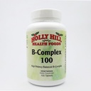 Holly Hill Health Foods, B Komplek 100 Vejetaryen Formula, 100 Tablet