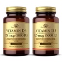 Solgar Vitamin D3 (Cloncalciferol) 10 mcg (400 IU) - 100 Softgels, 2 Paket - Sağlıklı Kemikleri ve Dişleri koruyun - Immune System Support - Non-GMO, Gluten Free Dairy, Free - 200 Toplam Hizmetler