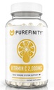 PUREFIN Vitamin C 2000 mg Capsules - Çift Güç, Yüksek Abhidrasyon Tamam, Güçlü Antioksit Özellikleri, 120 Capsules (1 Ay Supply)