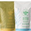 Digestive + Breath Care Bundle: Tea for GERD/Acid Reflux/Heartburn Aid with Breath Care From The Inside Out