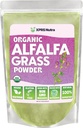 XPRS Nutra Organic Alfalfa Powder - Premium Vegan Supplement Rich in Calcium, Antioxidants, Vitamins - Farmer Supplement for Kids and Adults - Vegan Friendly Alfalfa Leaf (16 Ounce)