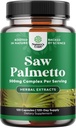 Natures Craft Extra Strength Saw Palmetto Extract - Advanced Saw Palmetto for Women and Men's Hair Health and Urinary Support with Plant Sterols & Flavonoids - Potent Herbal Supplement 120 Capsules