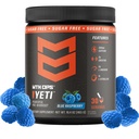 MTN OPS Amai Pre-Workout Toz Enerji Kreta, 200 mg Caffeine & BCAAs with Beta Alanine, 30-Serving Tub, Blue Raspberry