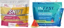 Real Ketones Intermittent Fasting Drink Mix Sche for Kilo Kaybı Desteği Raspberry Lemon Shift Electrolytes & Intermittent Fasting Electrolytes for Men with BHB Exojen Chemnes (30 Count each)