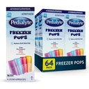 Pedialyte Electrolyte Çözüm Freezer Pops, Hydration Diversity Pack – Grape, Blue Raspberry, Cherry, Orange, Pack of 64