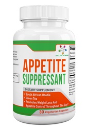 Appetite Suppressant 30 Capsules - S. African Hoodia ve Green Tea Extract Control Appetite, Support Kilo Kaybı, Enerji ve Metabolism, ABD'de Made in USA