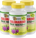 Sunshine Naturals Milk Butle Kompleksi. Liver Health Support, Detoxification, Antioxy Defense ve Natural Liver Function Geliştirilmişment. Digestive Health. 600 mg. 120 Capsules. 3. Paket 3.