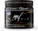 Mix-Fix Full Spectrum Detox Powder - Natural Daily Cleanse for Digestive Health & Vitality - Plant Based Vegan Liver Cleanse Powder - Gently Supports Body Detoxification | Chocolate (30 Servings)