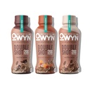 OWYN Only What You Need Doubleshot Dairy Free Keto protein Coffee Shake, Diversity Pack, 0g şeker, 20g bitki bazlı protein, 180 mg Caffeine, Gluten & Soy Free, Non-GMO, Vegan (36 Pack, 12 Fl Oz Şişe)