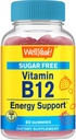 WellYeah Vitamin B12 1000mcg Sugar Free Gummies | Dietary Supplement | for Energy and Metabolism Support | Strawberry Flavor | 60 Count
