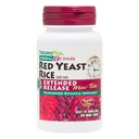 Natures Plus Herbal Actives Red Yeast Rice, Genişletilmiş Yayın - 600 mg, 60 Mini Tablet - Herbal Supplement - Vegan, Vegetarian, Gluten-Free - 30 Hizmet