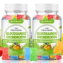 Yumuşak taşıma Glucosamine Chondroitin Gummies with MSM Triple Strength, Organik Chewable Glucosamine Chondroitin Supplement for Ortak Destek Vegan Karışık Meyve Flavor 120 Gummies