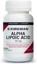 Kirkman - Alpha Lipoic Acid 50 mg - 90 Capsules - Potent Antioxidant - Protects Against Harmful Radicals - Hypoallergenic
