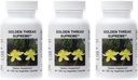 Yüksek Beslenme Altın Konu Yüksek, 60 Saf Coptis Chinensis Vegetarian Capsules | Three Pack