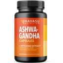 Adchoke Extract ile 1000 mg - Stres için Ashwagandha Capsules, Mood ve Enerji Desteği - Erkekler ve Kadınlar için Uyum Herbal Desteği - 90 Vegan, Non-GMO Capsules, 45 Hizmetler