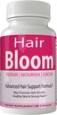 Saç Bloom Saç Büyüme Pills Skin ve Nails Tamam - Biotin ile Gelişmiş Benzersiz Saç Büyüme Vitaminleri ve Mineralleri - Gluten Free 60 Capsules
