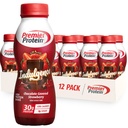 Premier Protein Indulgence Protein Shake, 30g protein, 3g Sugar, Chocolate Covered Strawberry, 11.5 fl oz, 12 paketi