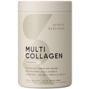 Sports Research Multi Collagen Protein Powder (Type I, II, III, V, X) with Hyaluronic Acid + Vitamin C | 5 Types of Food Based Collagen, 30 Servings (Unflavored)