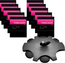 (60 Bilgisayarlar) Oticon İşitme Aids için Minifit Prowax Wax Guards Filtreler,Oticon Minifit İşitme AidsDeğişme Parçalar Temizlik Kit Aksesuarları (10 Packs)