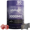 Pure Himalaya Shilajit Gummies for Men & Women - 100% Natural & Organic | 85+ Trace Minerals & Fulvic Acid | 90 Kont | Bireysel Paketli Paketli