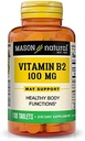 Masons Vitamini Doğal B2 100 mg Tablet, 100 Kont