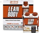 LABRADA NUTRITION - Lean Body RTD Whey protein Shake, On-Go Meal Change Shake for Men & Women, 20 gram protein – Zero Sugar, Lactose & Gluten Free, Salted Caramel (Gluten 16)