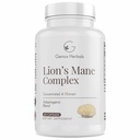 Lions Mane Kompleksi - Beyin Sağlığı, Bilişsel ve Hafıza Desteği için 4:1 alıntı - 60 Capsules