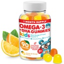 DR. MORITZ Vegan Omega 3 Gummies for Kids and Toddlers (90 Count), Omega 3 Kids Gummies for Brain and Heart Health, No Fish Oil and Gluten Free
