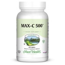 Maxi Health Max-C 500 Vitamin C Supplement – Vitamin C 500mg with Lemon Bioflavonoids Complex for Immune & Antioxidant Support – Vegan, Kosher – 250 Tablets
