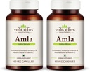 Generic RISE Amla Capsules 60_ Organic Antioxidant Immunity Enhancer Natural Source of Vitamin C and Hair Growth Herbal Supplements (Pack of 2)