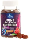 Joint Support Gummies - Glucosamine Plus Vitamin E Nature's Joint Support Supplement for Occasional Discomfort for Back, Knees & Hands - Cartilage & Joint Health & Flexibility Support - 60 Gummies