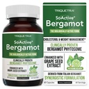 SoActive Bergamot: 2.5X Daha Etkili, İtalyan Citrus Bergamot Phytosome - Klinik olarak Validated | Grape Tohumksiyonu ile Geliştirildi - Destekler Cholesterol & Kilo Yönetimi (60 Capsules)